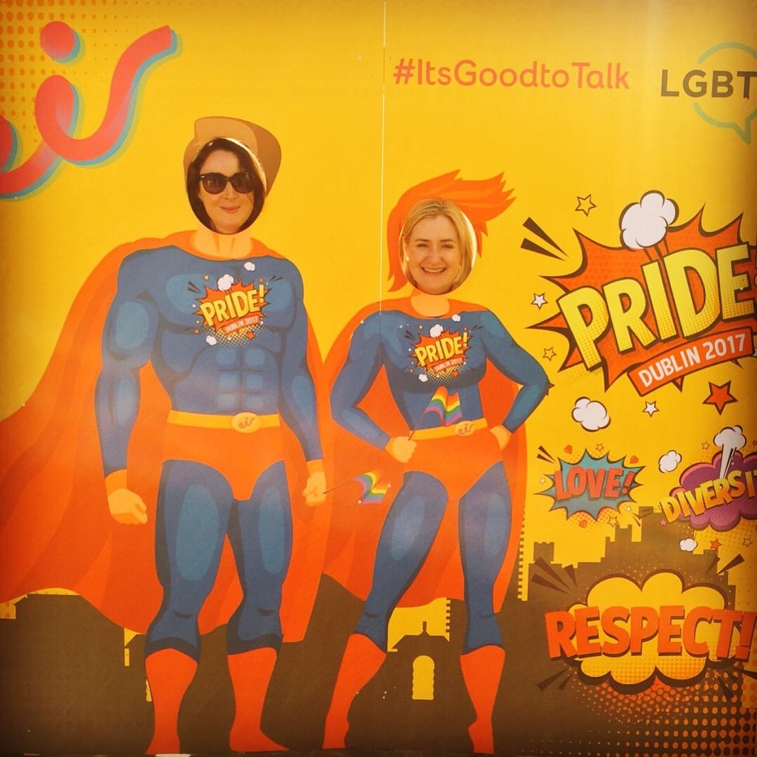 Alice PR's Emily & Martina at Dublin Pride